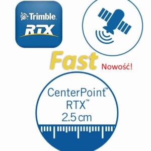 Trimble® Center Point RTX™ Fast 2,5 cm